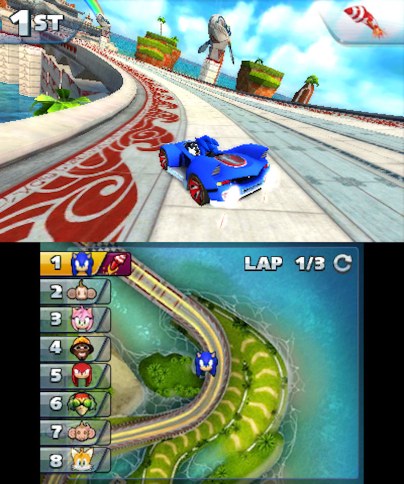 Sonic & All-Stars Racing Transformed Screenshot 5