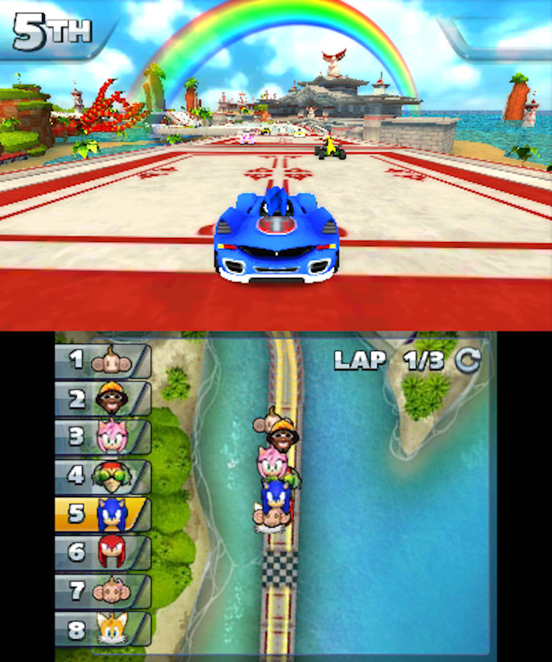 Sonic & All-Stars Racing Transformed Screenshot 4