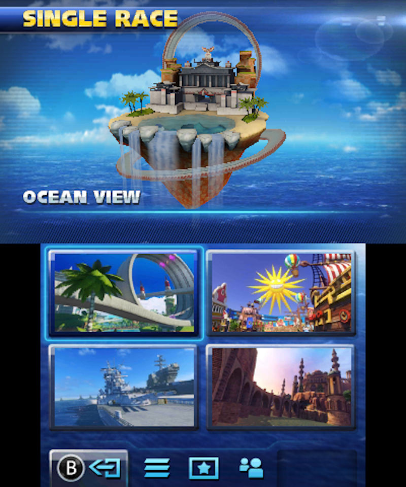 Sonic & All-Stars Racing Transformed Screenshot 2